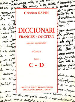Diccionari francés/Occitan T2 [C-D]/FR/Dictionnaire Fr/Oc Tome 2 [C-D]